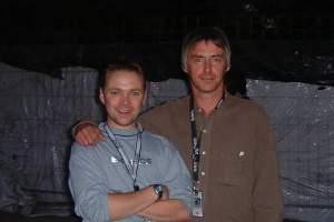 Abbiss with Paul Weller