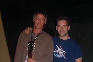 Mike with Paul Weller